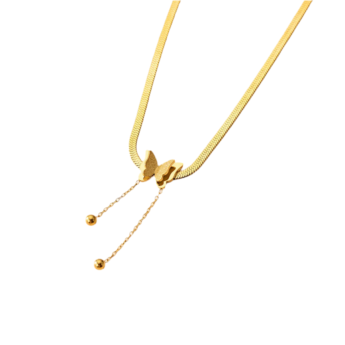 Elegant Butterfly Pendant Necklace