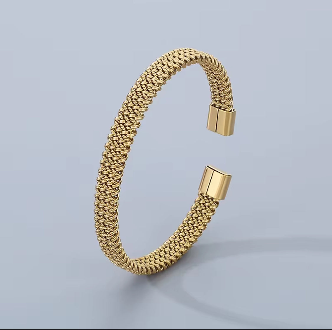 Braided Open Bangle