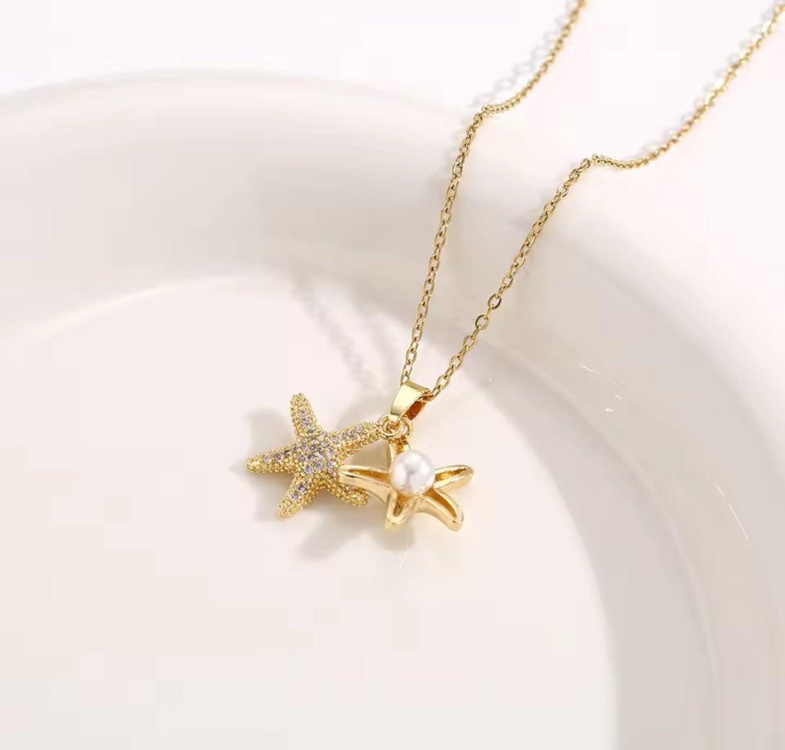 Starfish Pendant Necklace