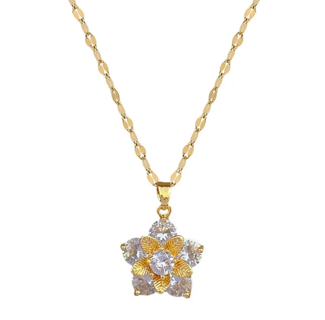 Luxurious Leaf Golden Jewelry Set
