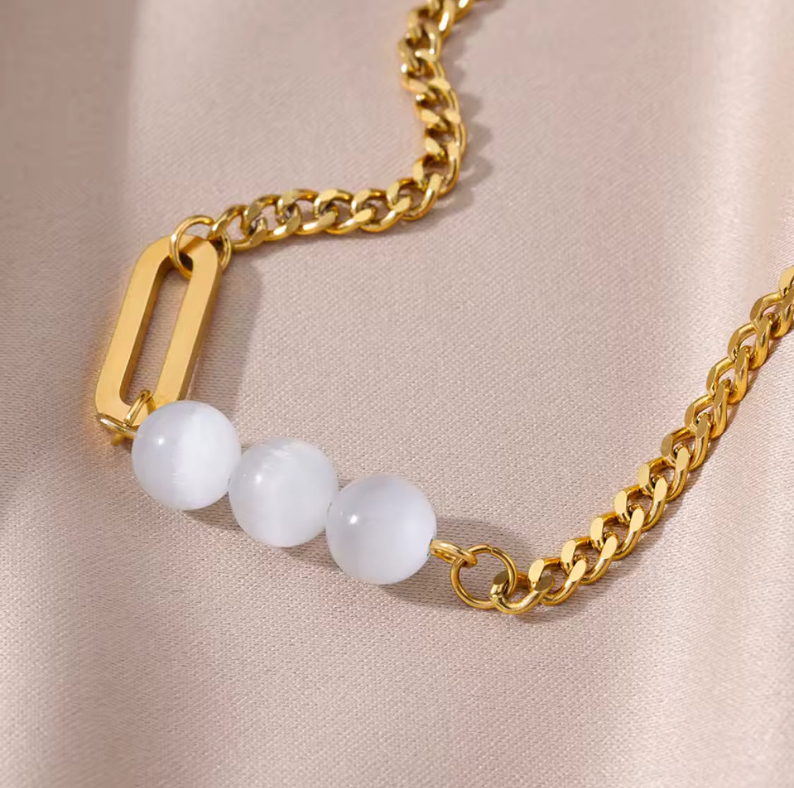 Amazing Shell Pearl Anklet