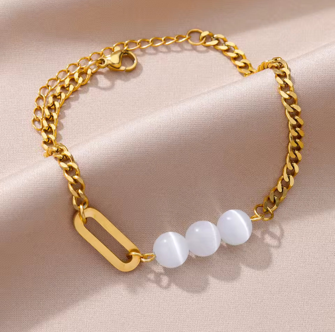 Amazing Shell Pearl Anklet