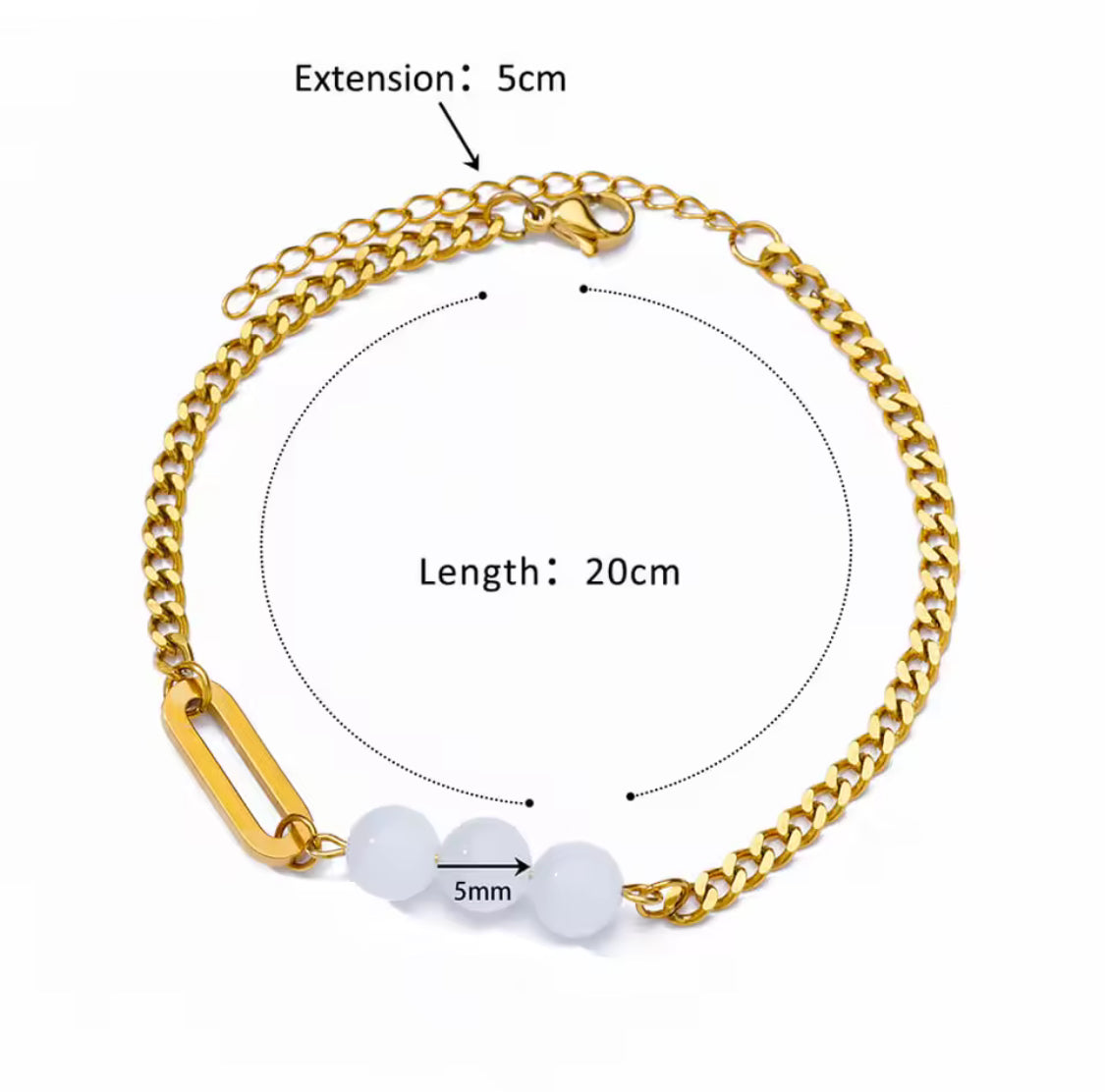 Amazing Shell Pearl Anklet