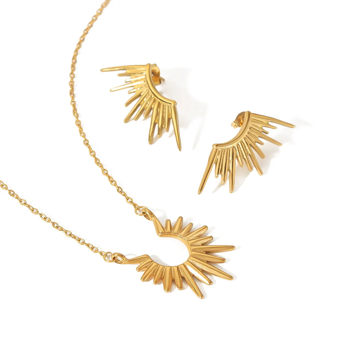 Elegant Sun Jewelry Set