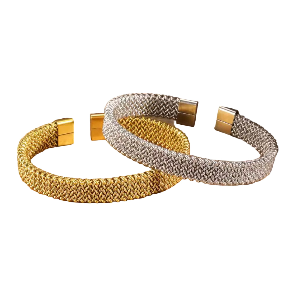 Braided Open Bangle