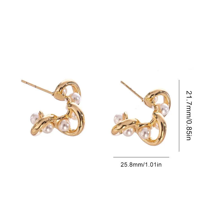 Trendy Vintage Daily Stud Earrings