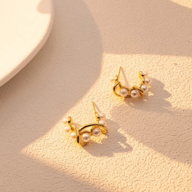 Trendy Vintage Daily Stud Earrings