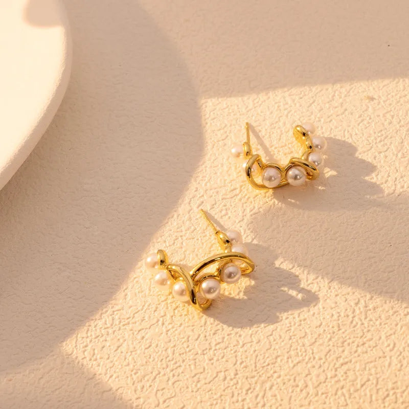 Trendy Vintage Daily Stud Earrings