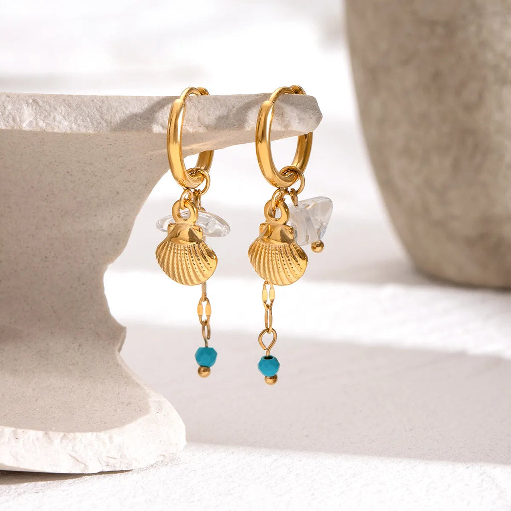 Lady Pearl Pendant Earring