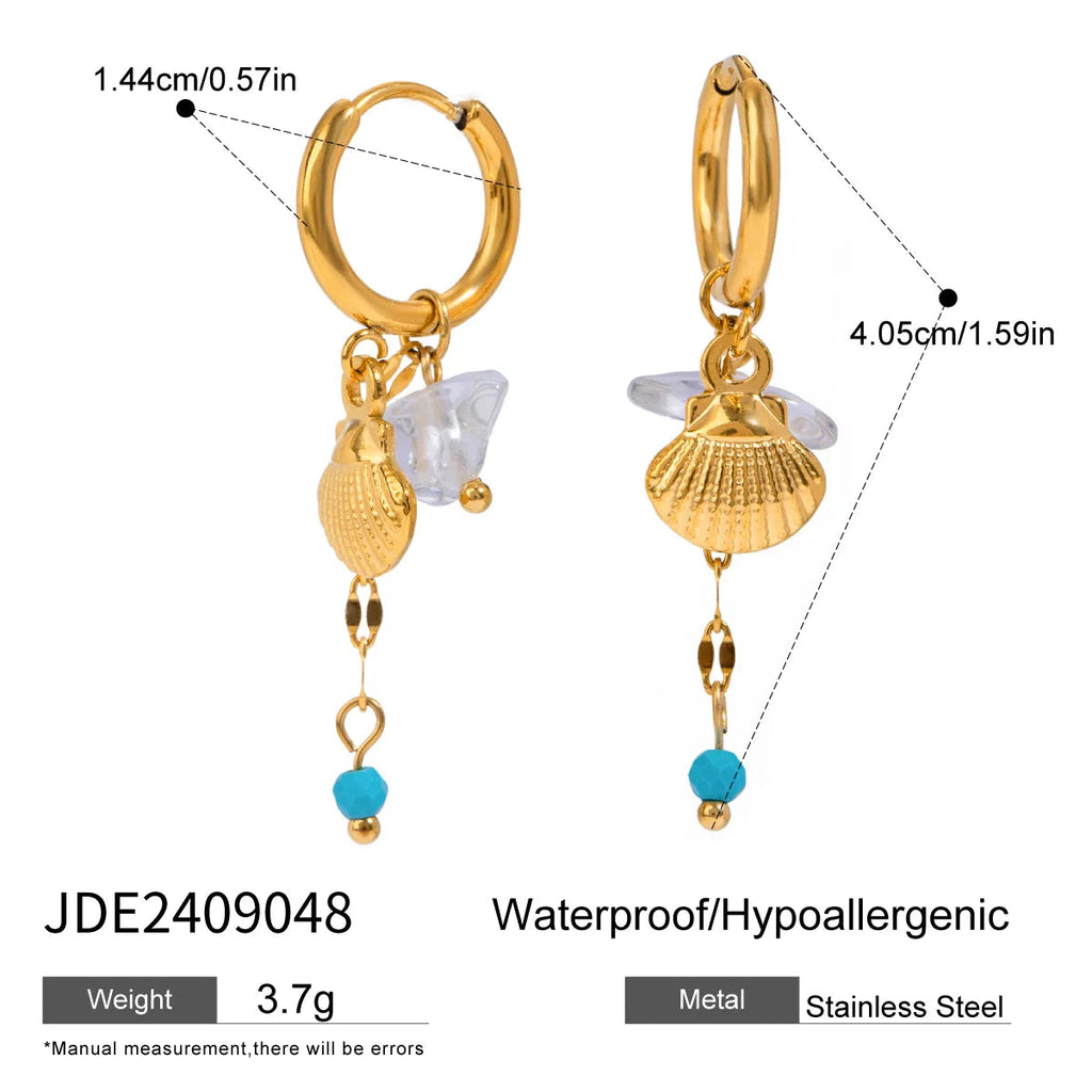 Lady Pearl Pendant Earring
