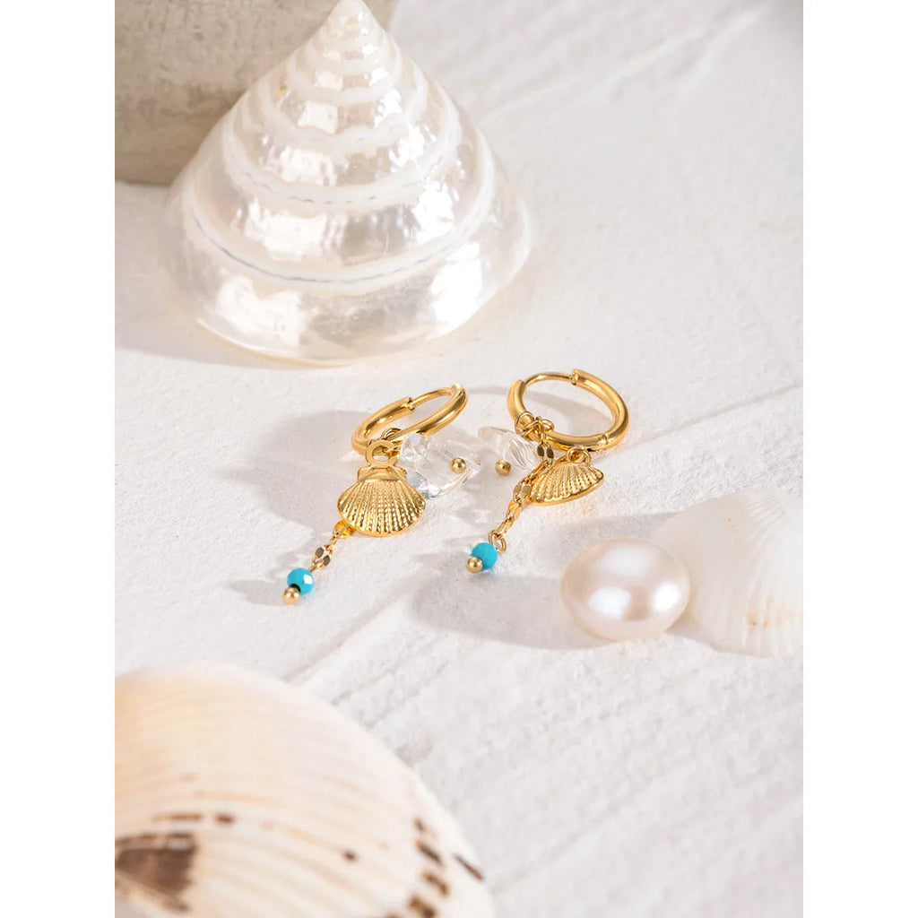 Lady Pearl Pendant Earring