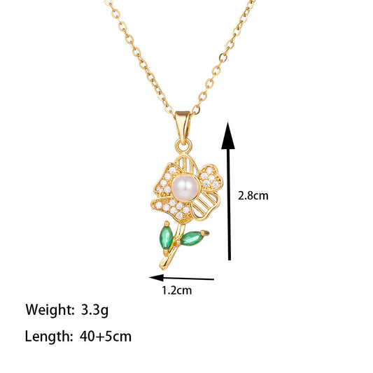 Ocean Dreams Pendant Necklaces - 18K Gold Plated