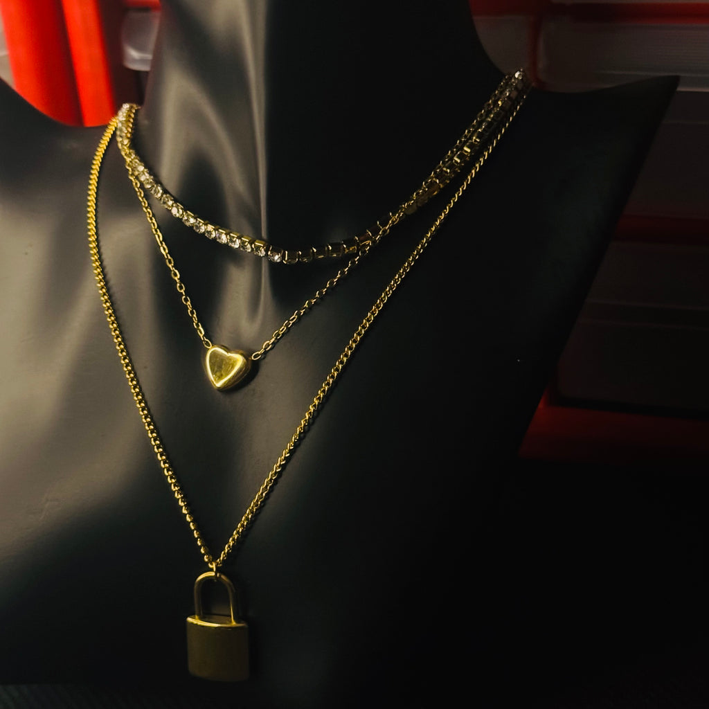 Lady Lock In Necklace