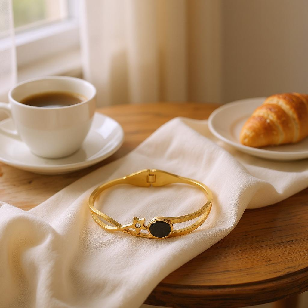 Elegant Moon Knight Bangle