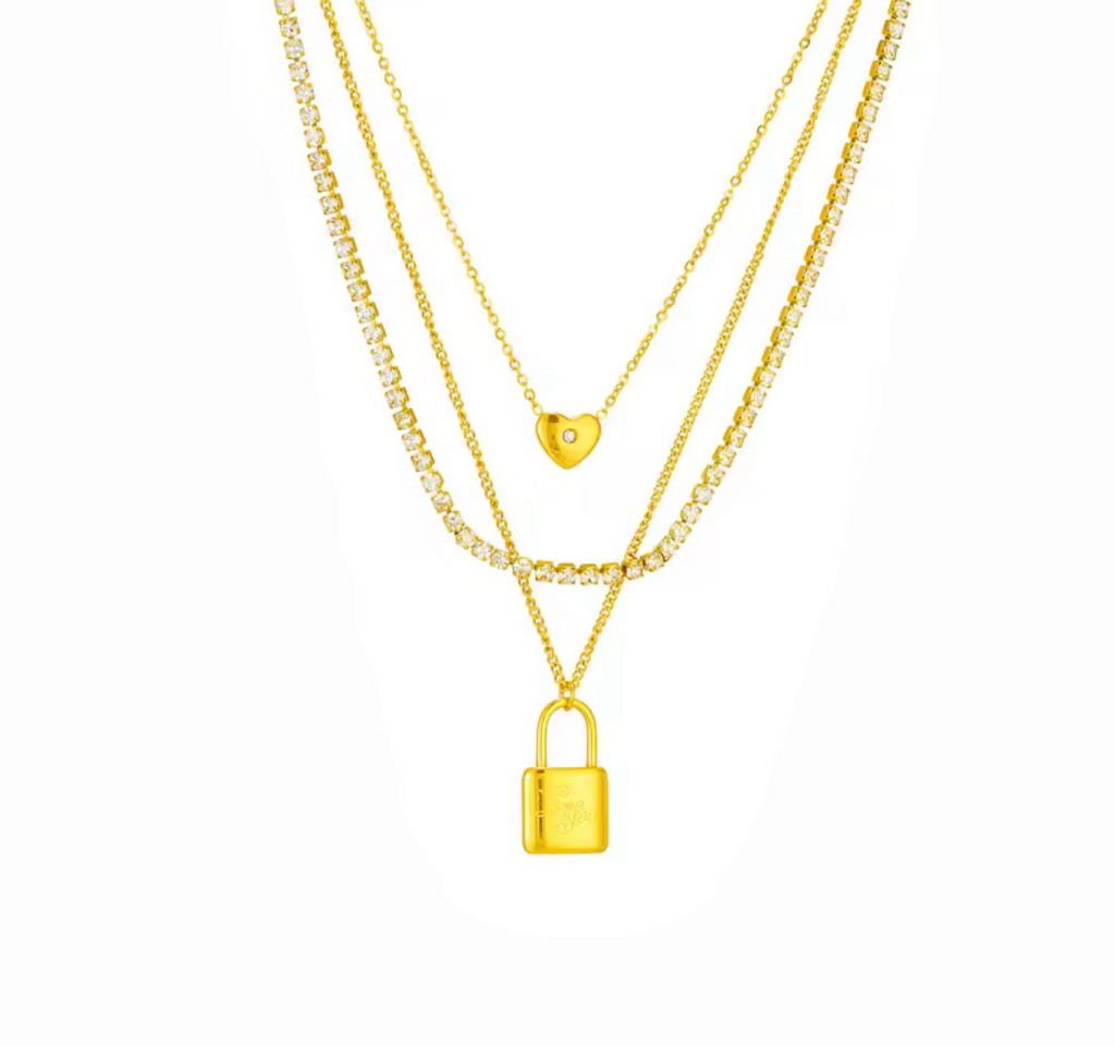 Lady Lock In Necklace
