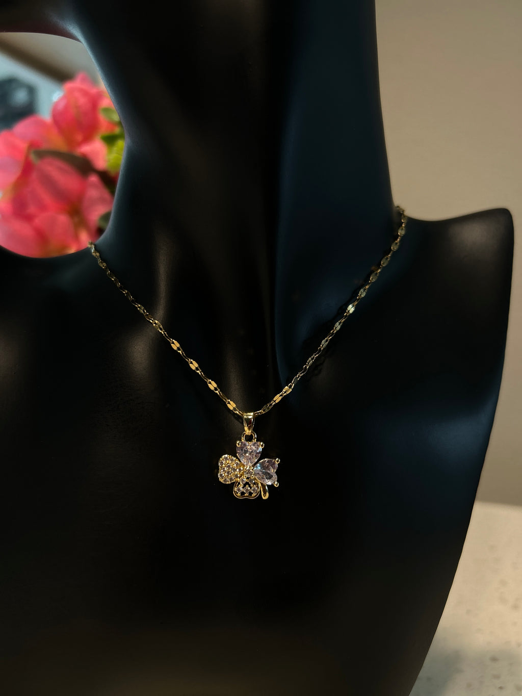 Four Leaf Clover Jewelry Set