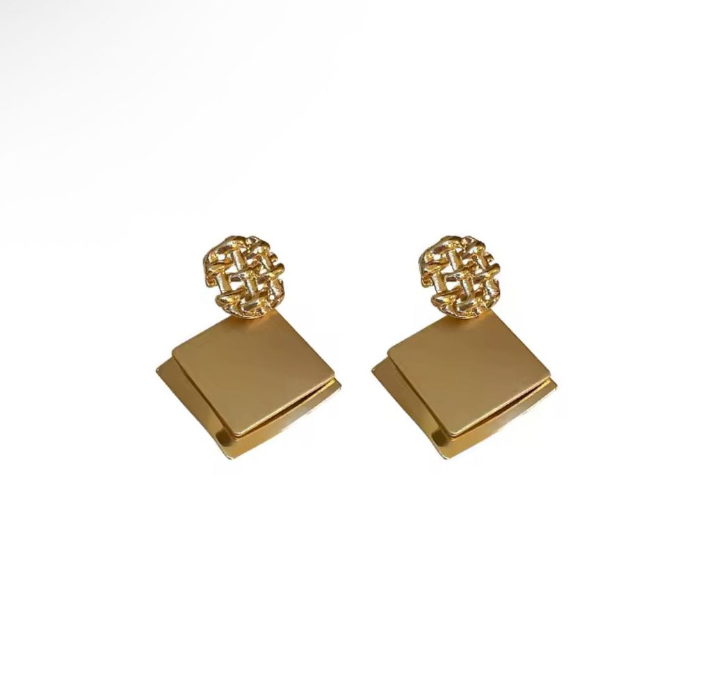Square Sequin Earrings