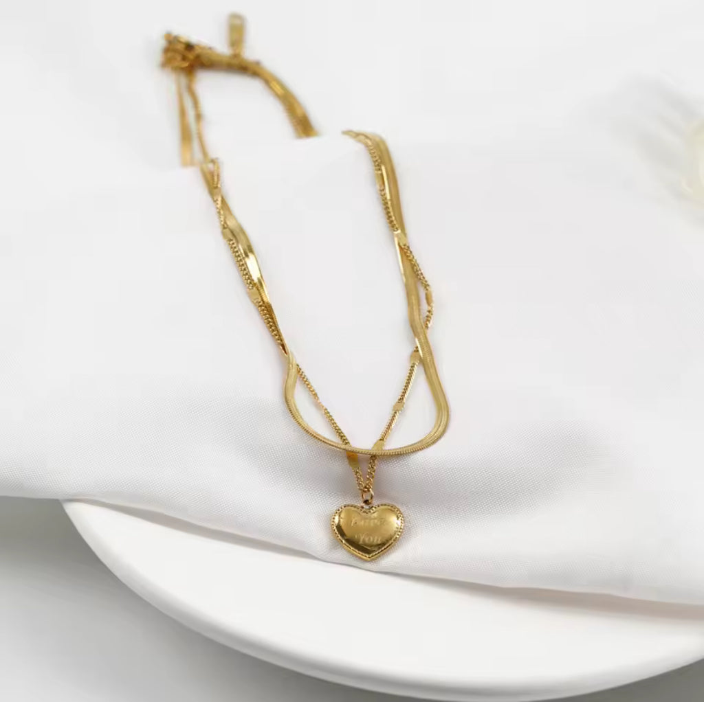 Amor Double Necklace