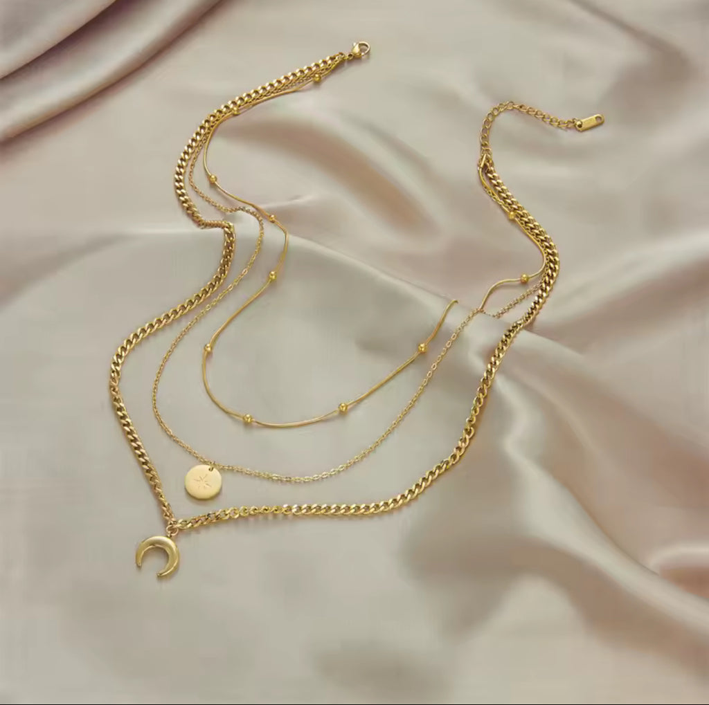 Elegant Starlight Bull Necklace