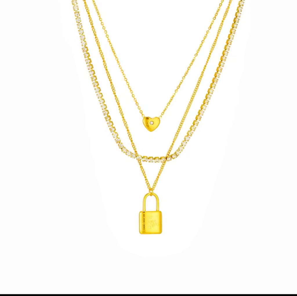 Lady Lock In Necklace