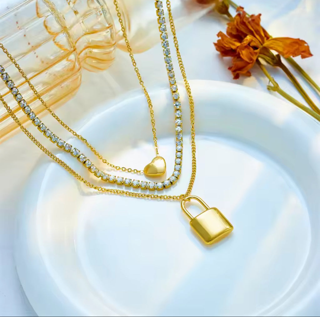 Lady Lock In Necklace