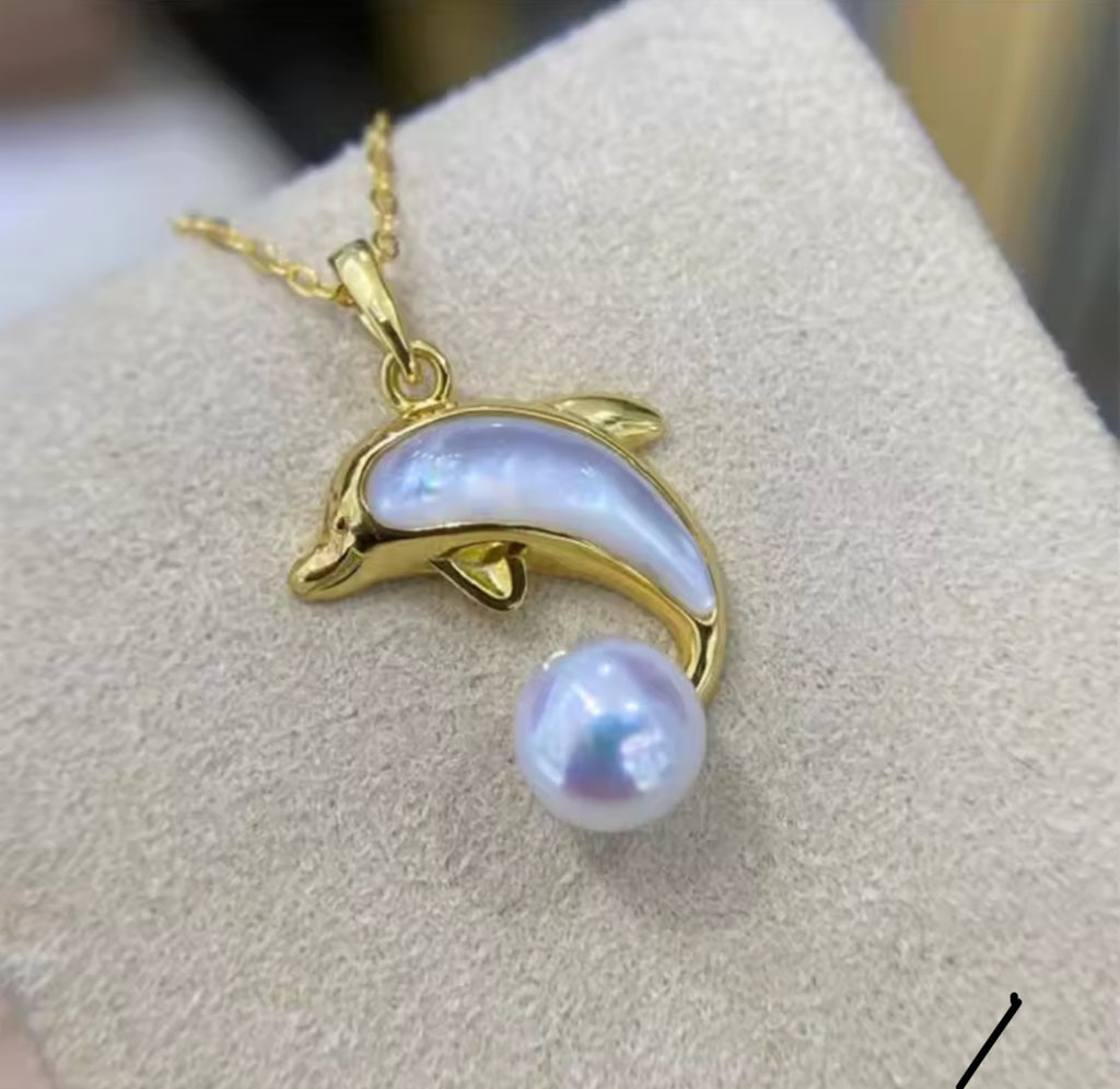 Dolphin Pendant Necklace