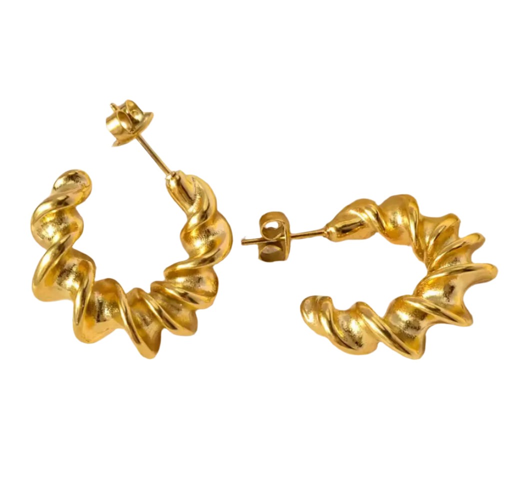 Cecile Hoop Earring