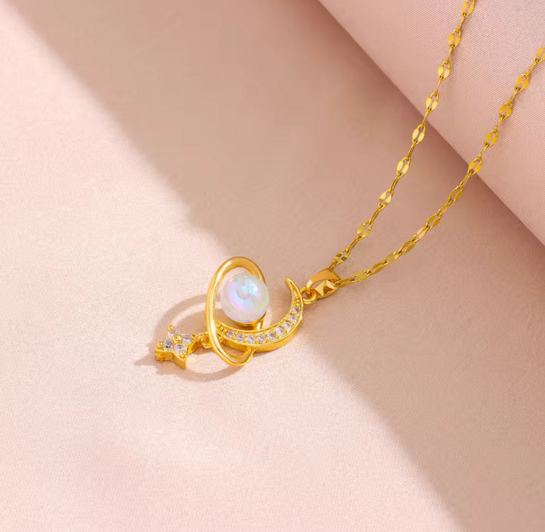 Starry Moon Necklace