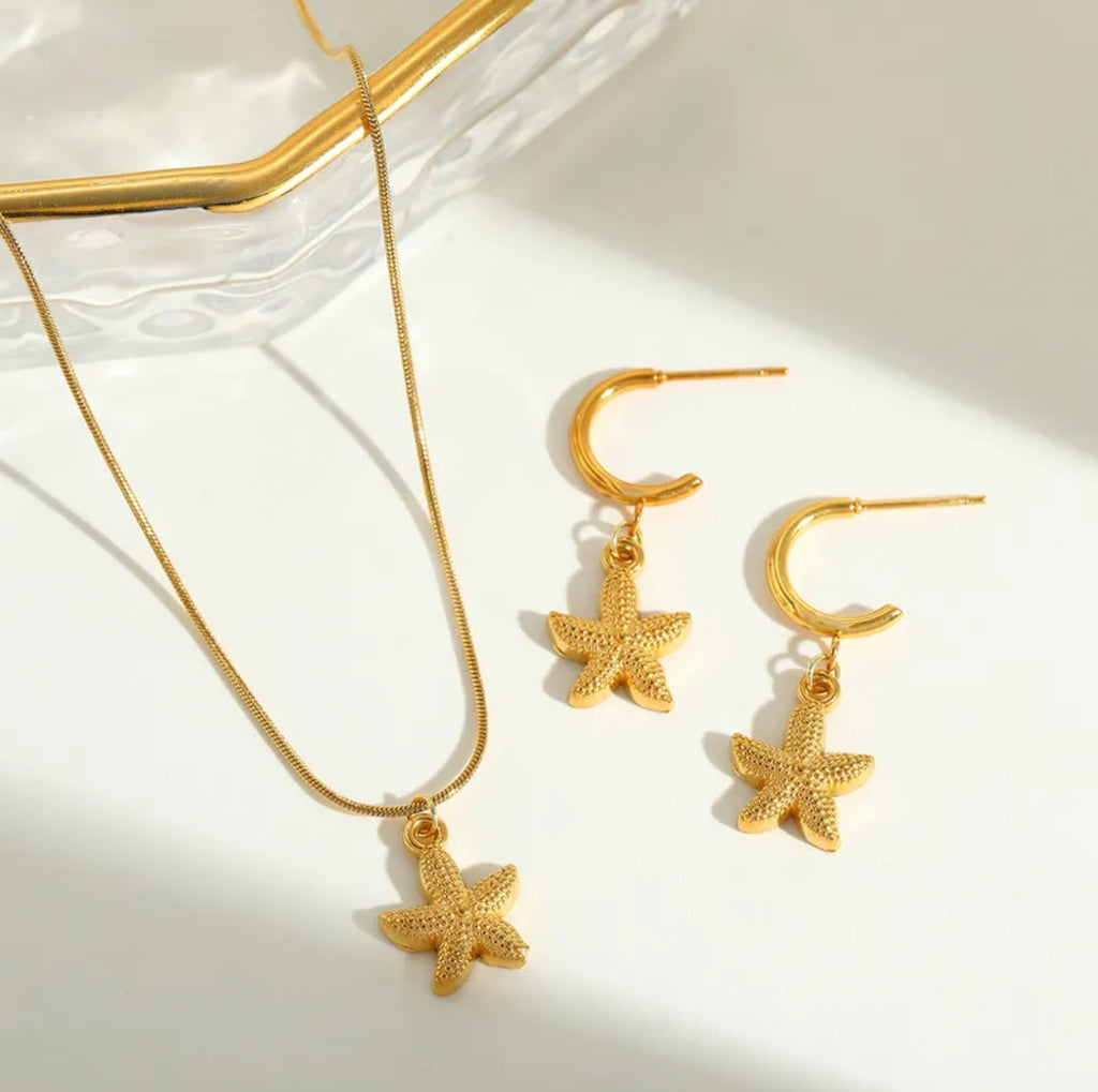Lady Starfish Jewelry Sets