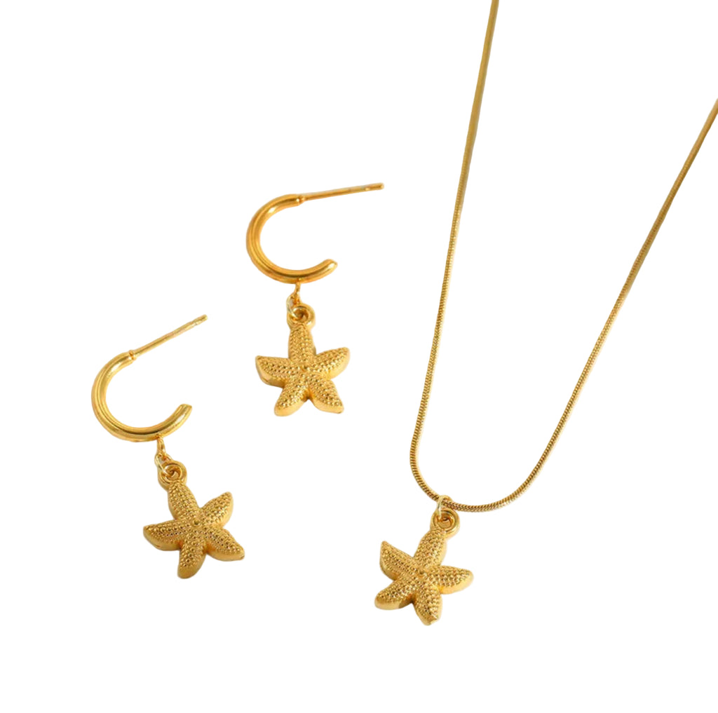 Lady Starfish Jewelry Sets