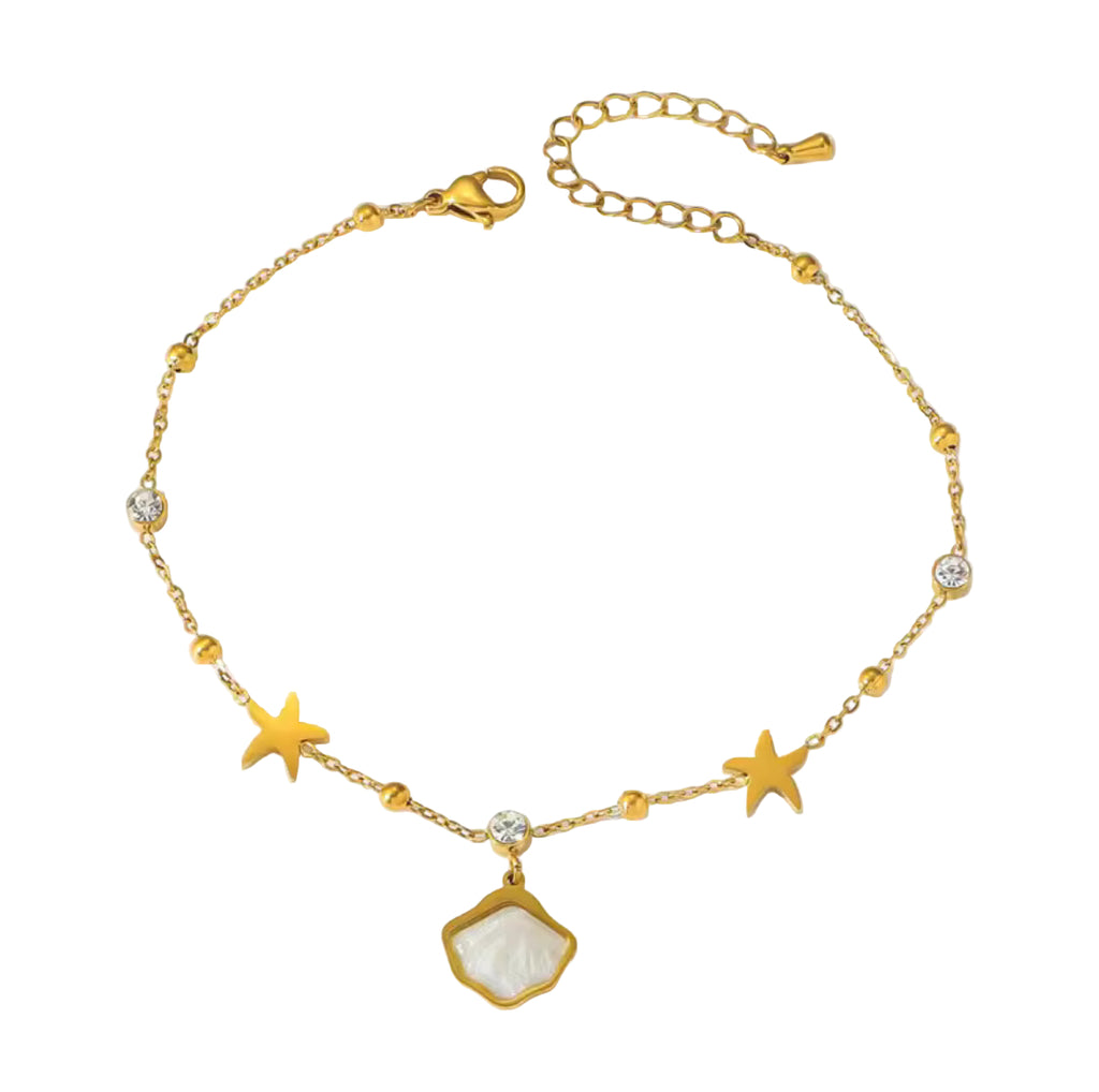 Beach Shell Anklet