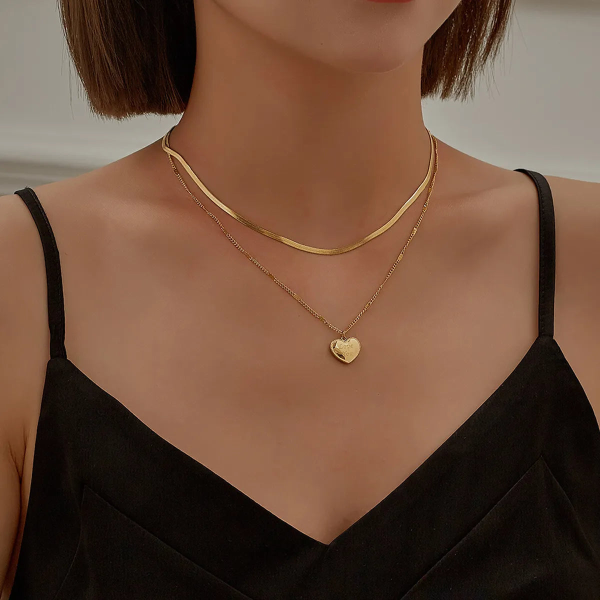 Amor Double Necklace