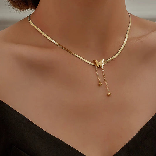 Elegant Pendant Necklace - 304 Stainless Steel