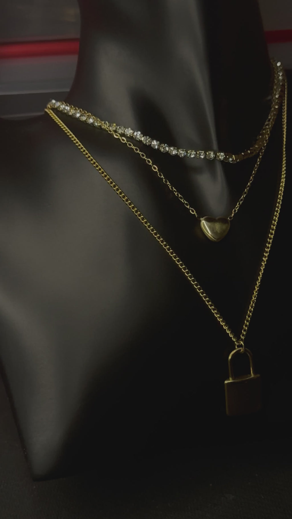 Lady Lock In Necklace