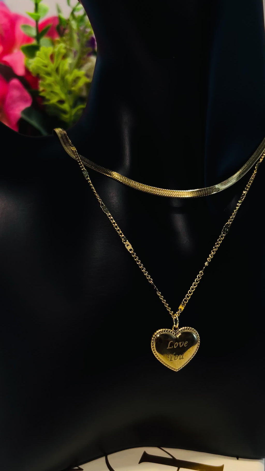Amor Double Necklace