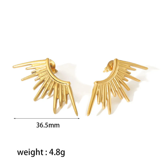 Shine Bright Jewelry - 304 Stainless Steel- 18K Gold Plated