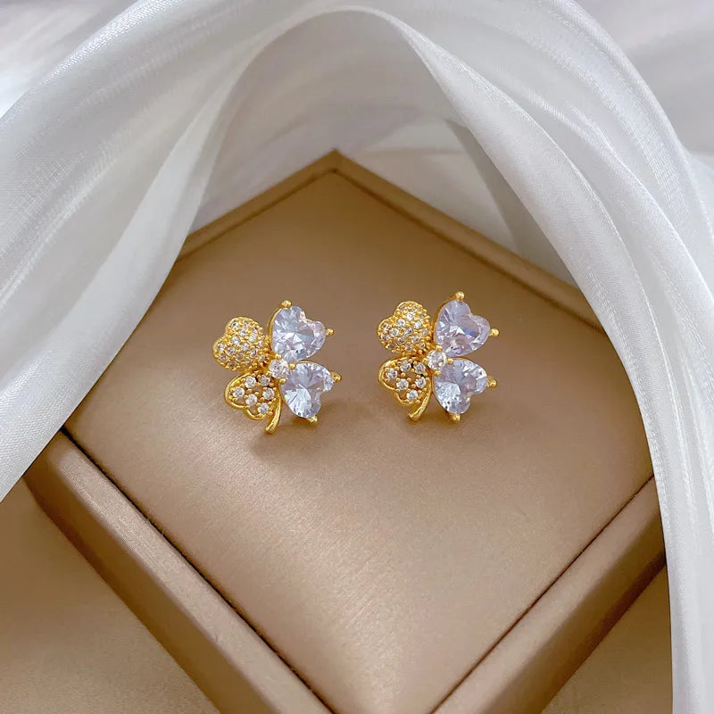 Four Leaf Clover Jewelry Set